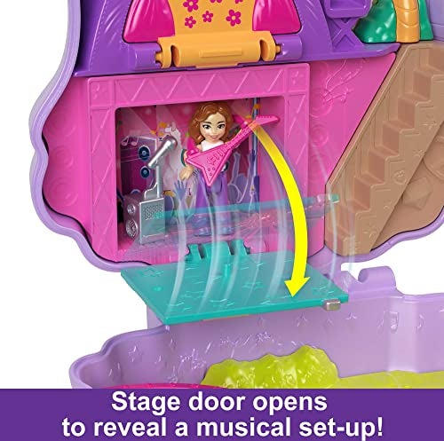 Polly Pocket Compact Playset, Llama Camp Adventure with 2 Micro Dolls & 13 Accessories, Travel Toy with Surprise Reveals - Image 5