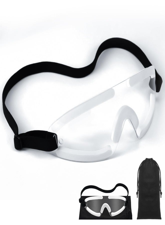 Kingdder Eye Shield Clear Eye Shield for Sleeping Protective Goggles with Adjustable Strap and Soft Padding, Sensitivity of The Eyes to Light, Storage Bag(1pcs) - Image 1