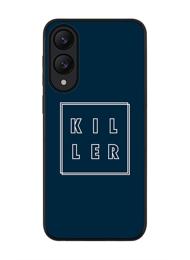 Stylizedd For Samsung Galaxy S25 Edge Case,Slim fit Camera Protection, Shockproof Thin Phone cover  - Killer Outline