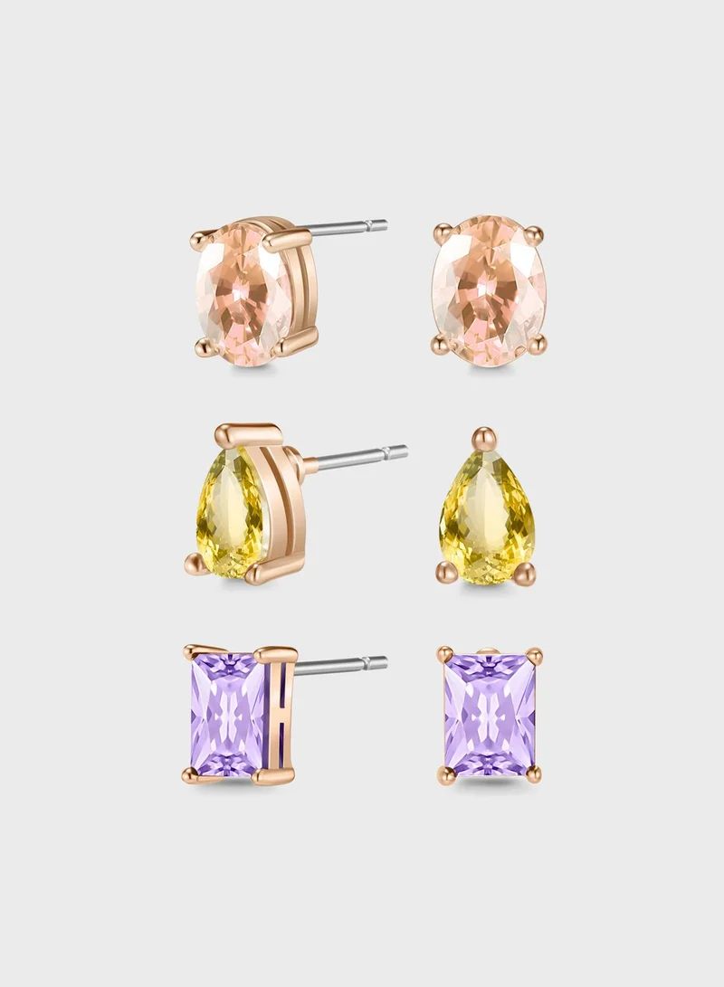 Mestige Danity Sunset Kiss Earrings Set