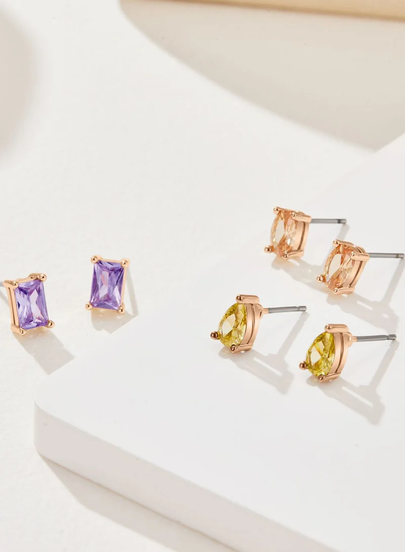 Mestige Danity Sunset Kiss Earrings Set