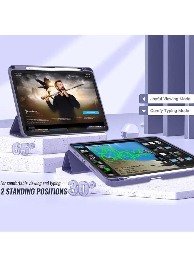 JAJEEK New iPad Pro 11 Inch Case 2022 4th Gen/2021 3rd Gen/2020 2nd Gen with Pencil Holder Smart iPad Case Support Touch ID and Auto Wake/Sleep with Auto 2nd Gen Pencil Charging - Image 4