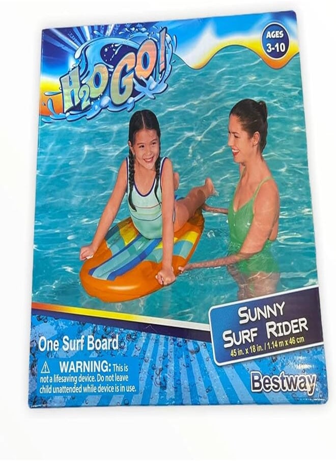 Bestway Bestway - H2OGO! Sunny Surf Rider Kids Pool Float, Blue 
