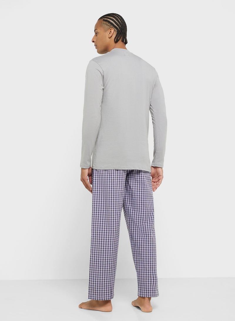 Seventy Five Nightwear T-Shirt & Pants Sets  - Image 2