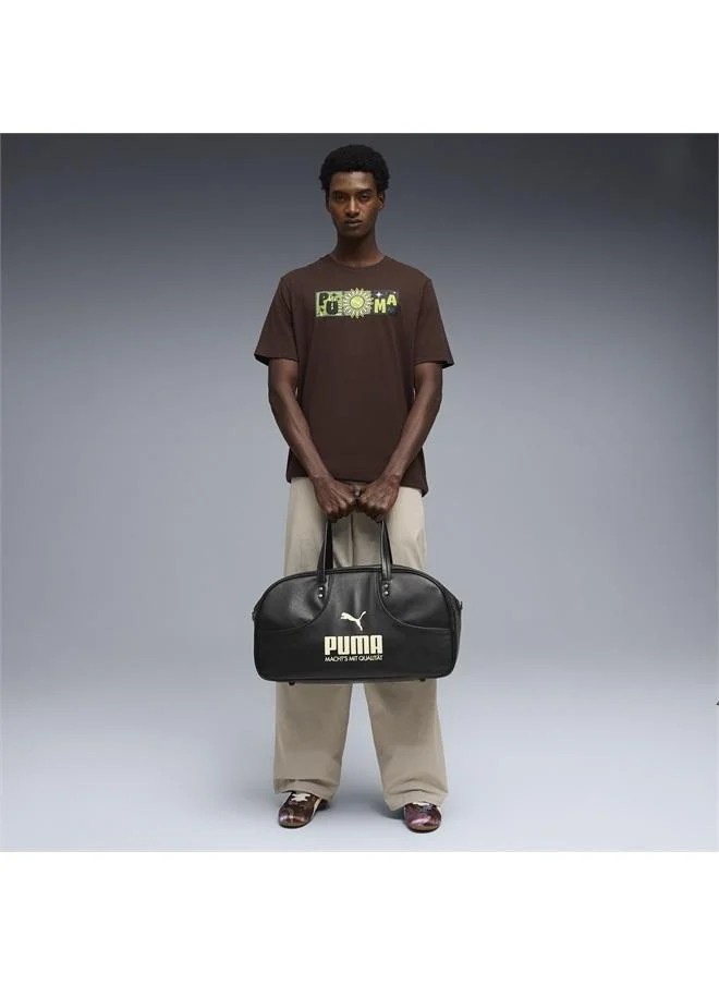 Puma Chocolate Brown Sunset Drive Graphic Tee Men for Men | Best Price UAE