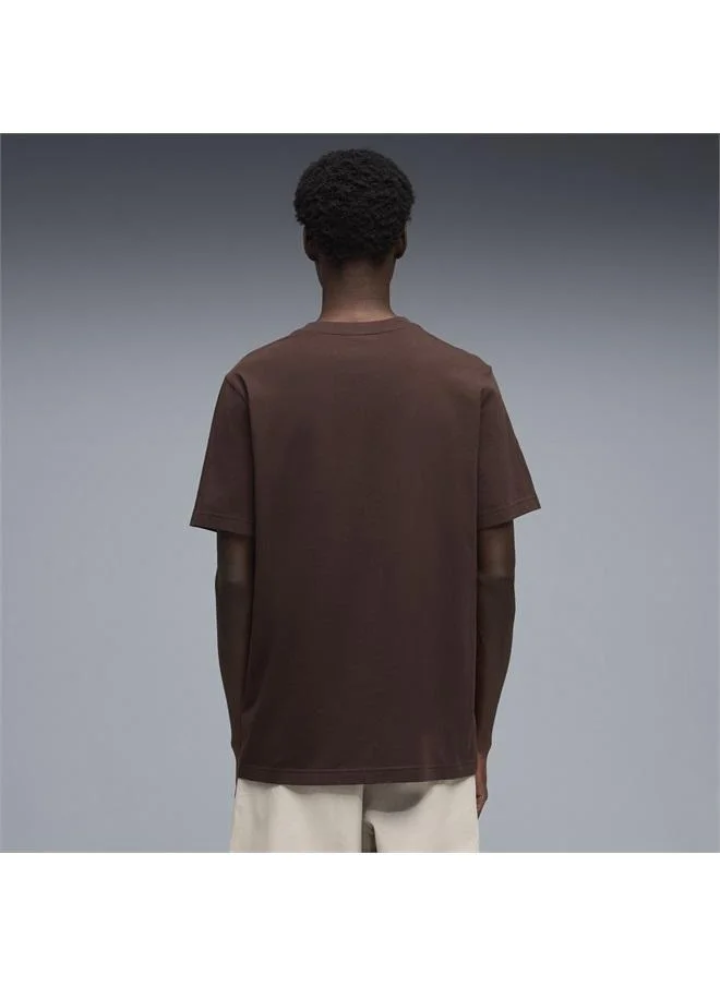 Puma Chocolate Brown Sunset Drive Graphic Tee Men for Men | Best Price UAE