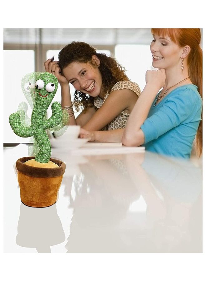 NIBEMINENT Rechargeable 130 Songs Dancing Cactus  - Image 2