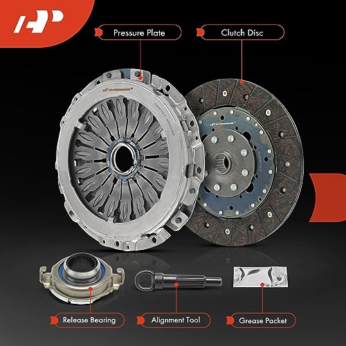 A-Premium Transmission Clutch Kit Set Compatible with Hyundai Sonata 2001-2005, Santa Fe 2001-2003, Tiburon 2003-2008 & Kia Optima 2001-2006, 2.4L 2.7L, Replace# 623 3450 00, L05112 - Image 2