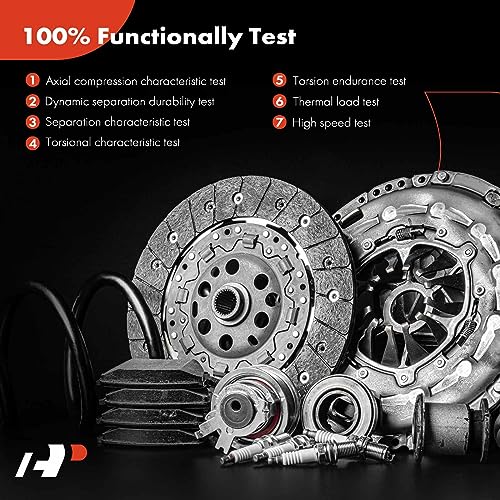 A-Premium Transmission Clutch Kit Set Compatible with Hyundai Sonata 2001-2005, Santa Fe 2001-2003, Tiburon 2003-2008 & Kia Optima 2001-2006, 2.4L 2.7L, Replace# 623 3450 00, L05112 - Image 3