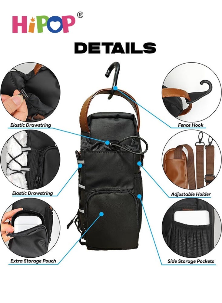 HIPOP Magnetic Gym Bag for Men and Women, Magnetic Water Bottle Holder, Small Gym Bag, Perfect Gym Gifts for Women and Men - Image 5