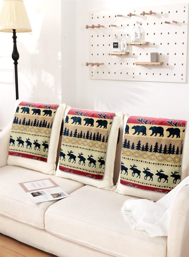 Tegeme Headrest Cover for Recliner Chair Recliner Headrest Protector Animal Style Sofa Covers Couch Protector Chair Head Cover for Sofa Furniture Protectors(3 Pieces) - Image 1