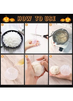 HASTHIP HASTHIP® 2Pcs Halloween Pumpkin Candle Molds, 3D Pumpkin Silicone Mold for Epoxy Resin, DIY Handmade Soap, Wax Candle, Casting Art Crafts Halloween Decor  - Image 4