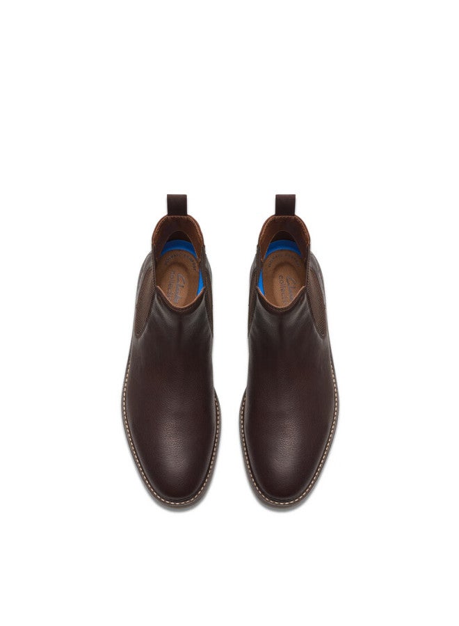Clarks Jaxen Series New Men's Autumn And Winter Simple British Versatile Chelsea Boots, Men's Short Boots - Image 3