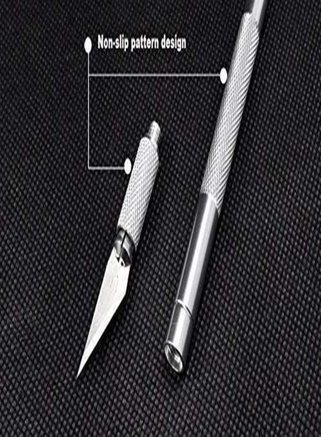 KIRA Detail Pen Cutter Interchangeable Blades For Carving and Paper Cutting (Cutter + 10 Blades) - Image 4