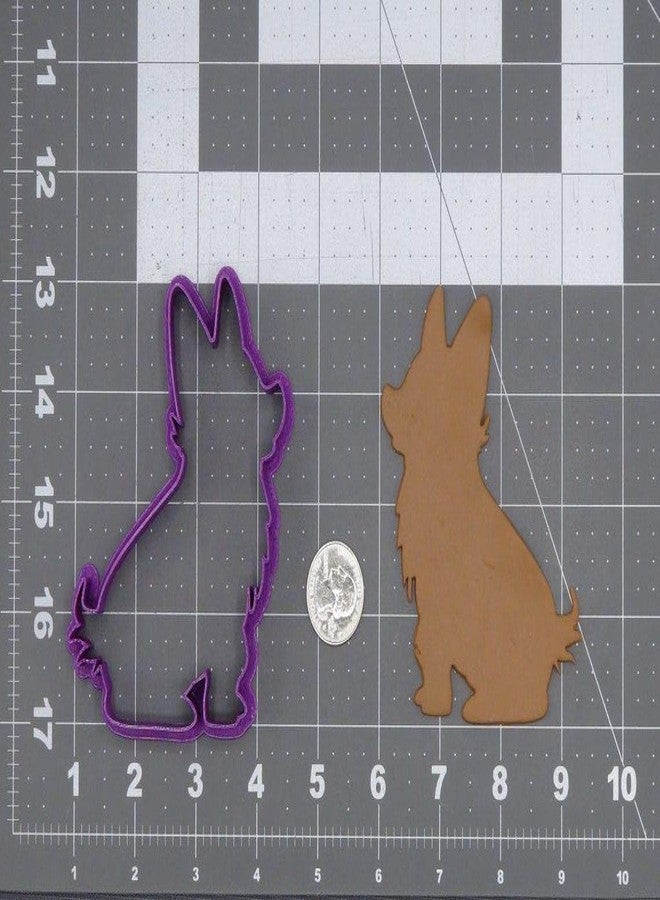 EROTNGO Black Cookie Corgi Dog Body Cookie Cutter Silhouette for Baking Biscuits Pancakes Sandwiches Fondant and Crafting Pet Animal Theme Cookie Decorating Tools for Kitchen Parties Events
