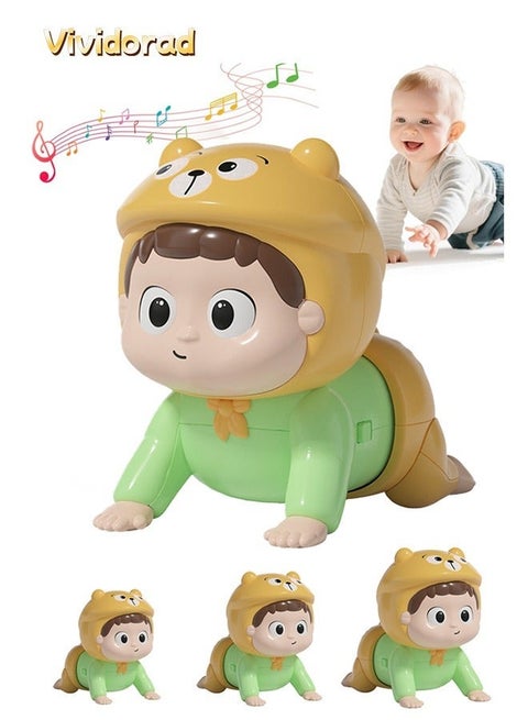 ألعاب السلطعون الأطفال،,ألعاب زحف للأطفال،لعبة سرطان الزحافة الموسيقية للأطفال الرضع، زحف كهربائي لعبة، ألعاب وقت البطن للأطفال مع الموسيقى،زحف كهربائي لعبة, لعبة تعليمية للأطفال الزحف ورفع الرأس،ألعاب الزحف إلى الأطفال , لعبة زحف موسيقية للأطفال الرضع من 0-3-6 7 8 9 10 12-18 شهرًا، ألعاب مشي موسيقية مضيئة للتعليم المبكر، هدية مثالية للأطفال