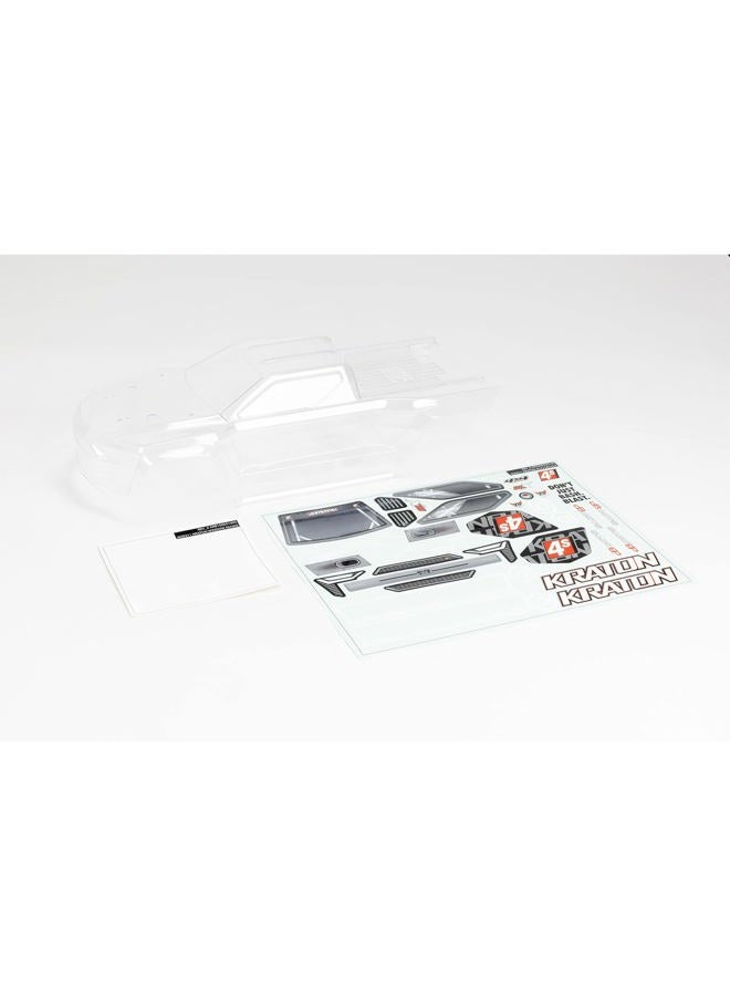 1/10 Clear Body with Decals and Window Masks: KRATON 4X4 BLX, ARA402320