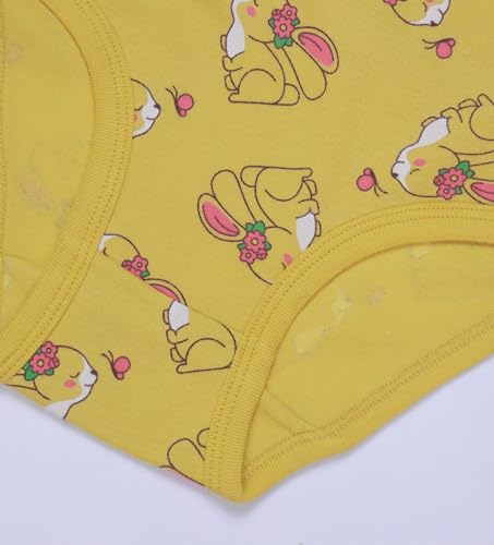 Boboking Girls Soft Briefs Little Kids Girls Comfortable Underwear (Pack Of 6) 5-6Yrs - Image 4