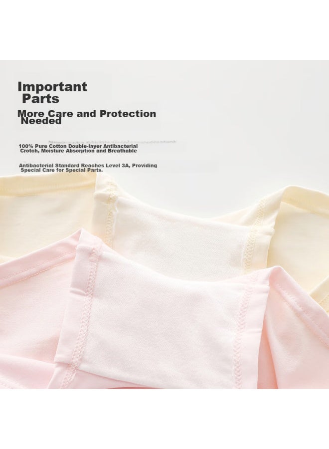 Yilanfen Children's Underwear, Girls' Boyshorts, Antibacterial, For Older Girls, Teenage Girls, Square-cut Shorts - Image 4