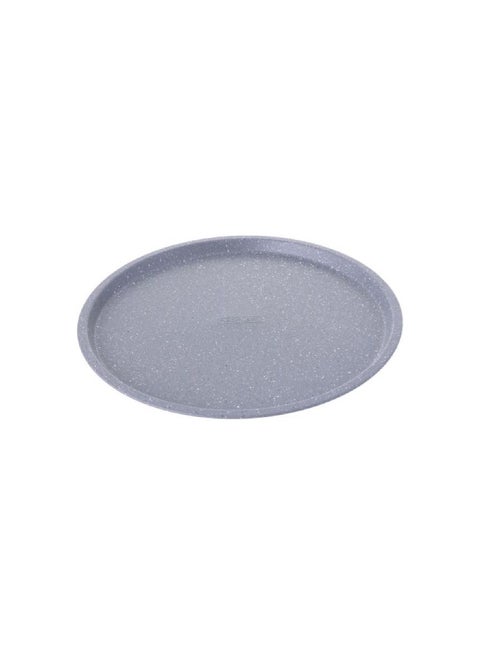 Round Marble Pizza Pan Grey 36cm