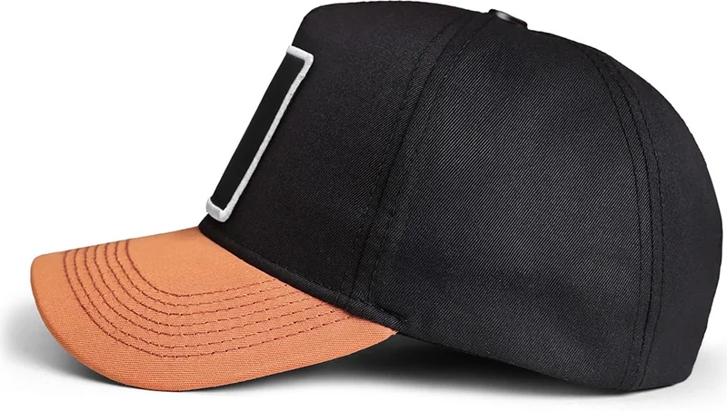 بلاك بورك V1 Baseball Wake Up - Unisex Tile Visor-Black Hat with 3sb Code Logo