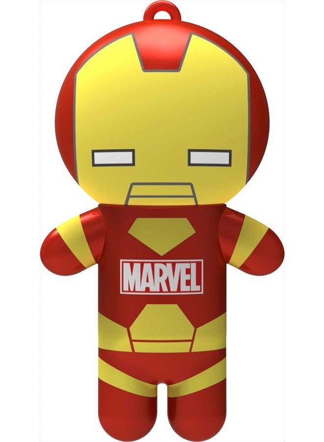 Lip Smacker Marvel Iron Man Superhero Flavored Lip Balm Keychain, Billionaire Punch, 0.14 Ounce - Image 1