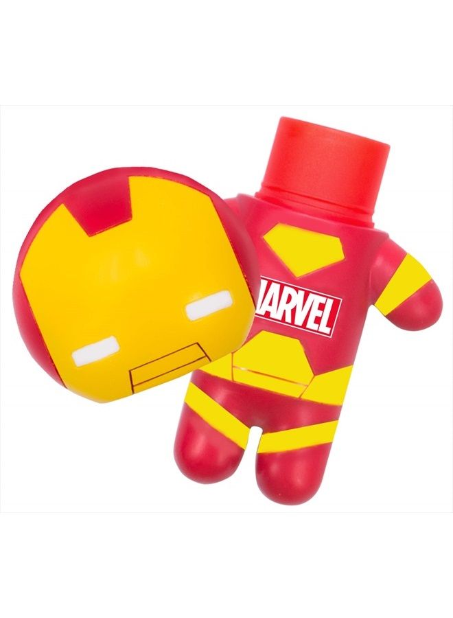 Lip Smacker Marvel Iron Man Superhero Flavored Lip Balm Keychain, Billionaire Punch, 0.14 Ounce - Image 2