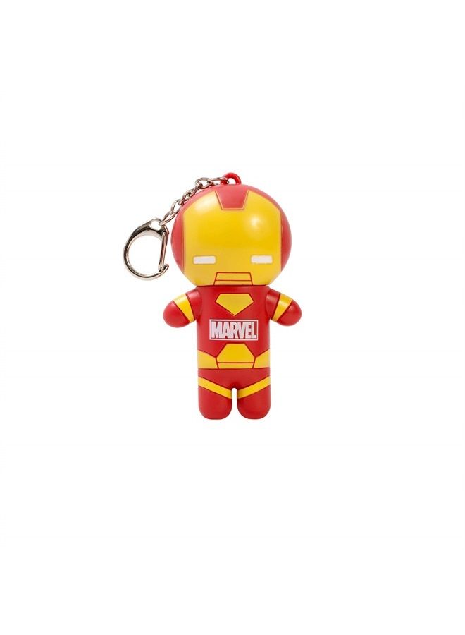 Lip Smacker Marvel Iron Man Superhero Flavored Lip Balm Keychain, Billionaire Punch, 0.14 Ounce - Image 3