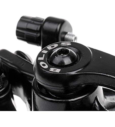 FASTPED MTB Aluminum-Alloy Folding Bike Bicycle Mechanical Disc Brake (Front/Rear Calipers), Black (Combo (Front & Rear) Disc Braking Pads for MTB Mountain Bicycle Brake Disk Set of 2 disc Machine - Image 3