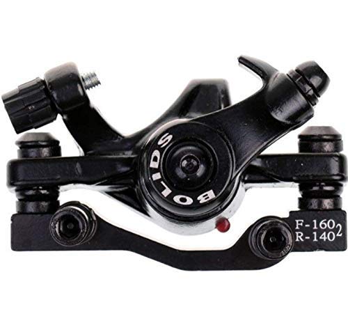 FASTPED MTB Aluminum-Alloy Folding Bike Bicycle Mechanical Disc Brake (Front/Rear Calipers), Black (Combo (Front & Rear) Disc Braking Pads for MTB Mountain Bicycle Brake Disk Set of 2 disc Machine - Image 5