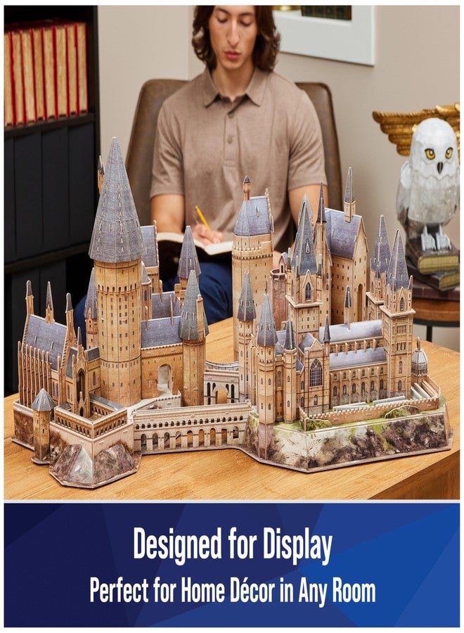 4D Build, Harry Potter Deluxe Hogwarts Castle with Astronomy Tower & Great Hall Over 2ft. Wide Model Kit 384 Pcs 3D Puzzles for Adults & Teens 12+ - Image 5