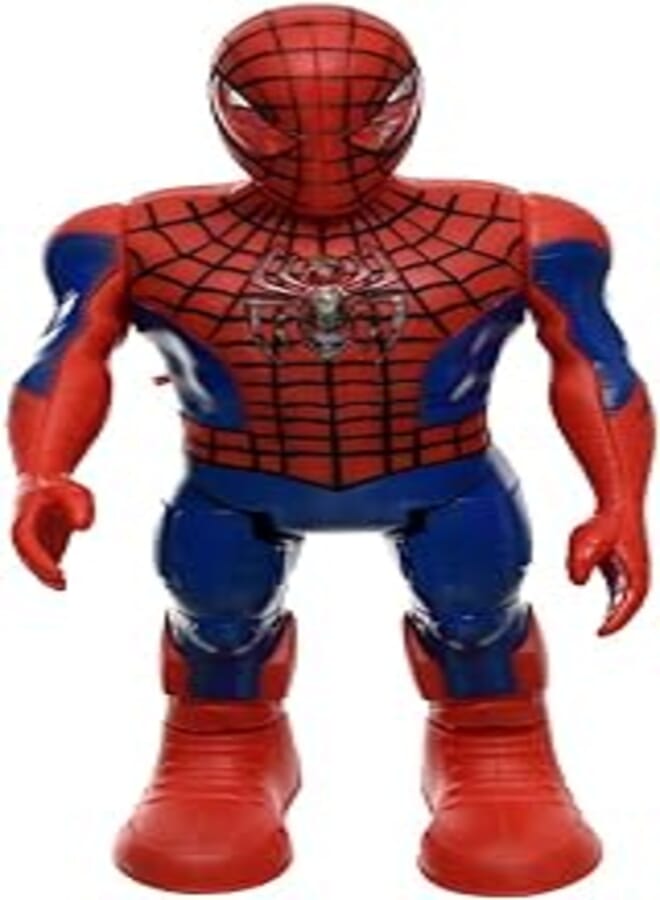 Carol ej886b plastic super hero of avengers spider man with luminous eye - multi color