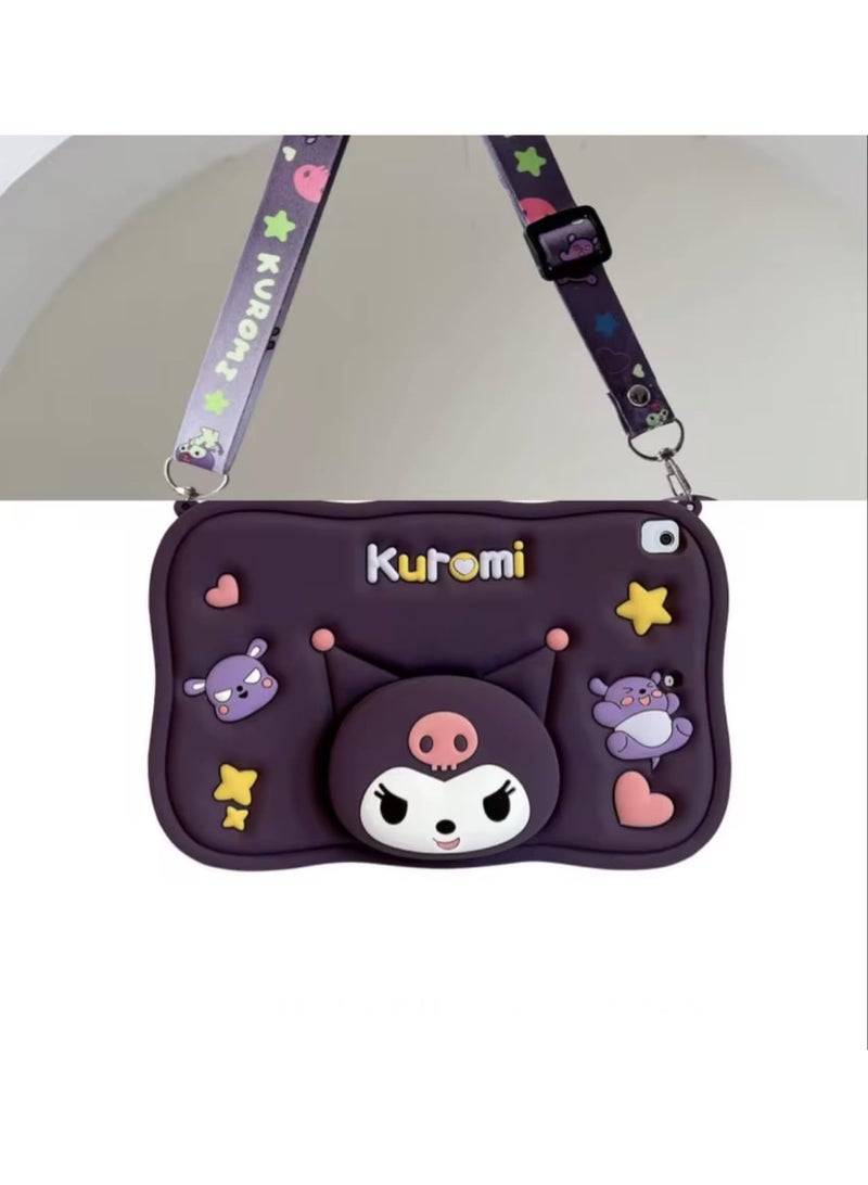 Cartoon 3D Silicon Handle Stand Cover For iPad 9th/8th/7th Generation (2022/2021/2020/2019 Model, 10.2 inch) - Image 2