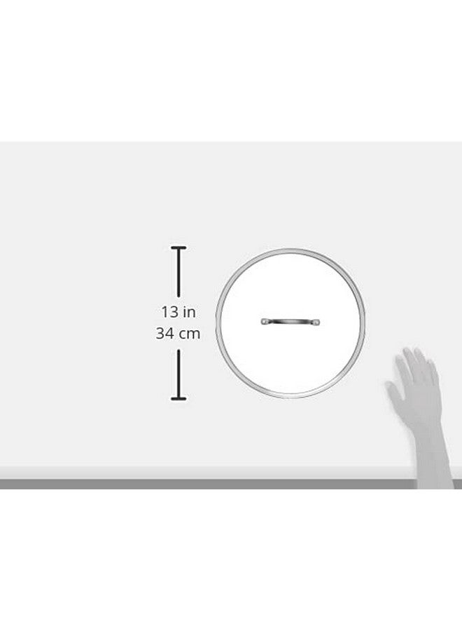 GreenPan Glass Lid with Stainless Steel Handle, 12", Silver - Image 2