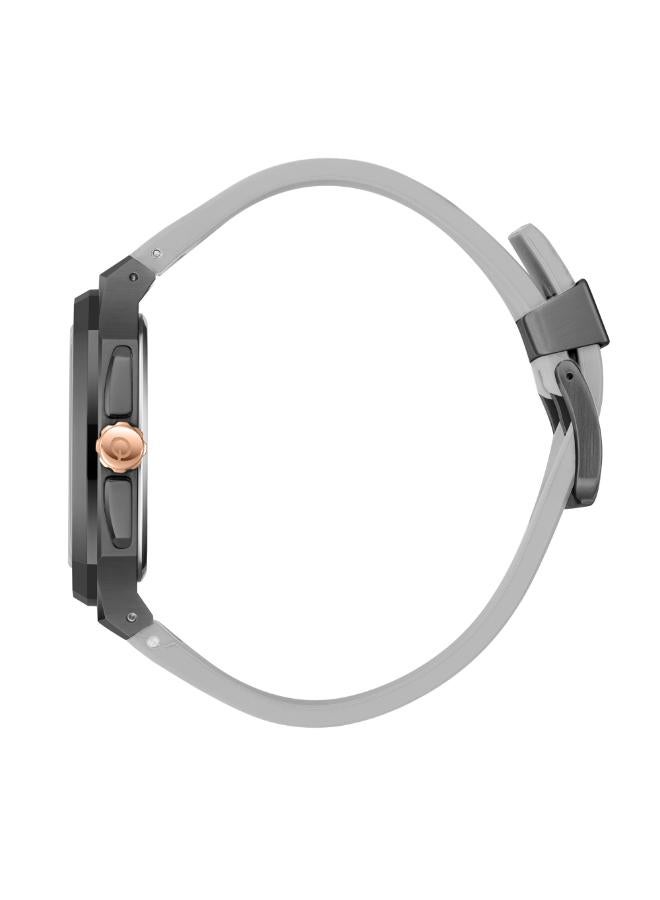 Quantum Men's Silicone Chronograph Watch HNG1033.075 - 44 mm - Image 3