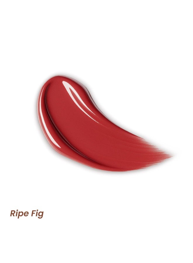 LAMIOR Hydrating Lip Gloss Stain, 2-in-1 Ultra Glossy Shine & Long-Lasting | Lip Tint, Non-Sticky Lightweight High Pigment, Peptide, Astaxanthin & Kakadu Plum Infused, Vegan Cruelty Free(Ripe Fig) - Image 3