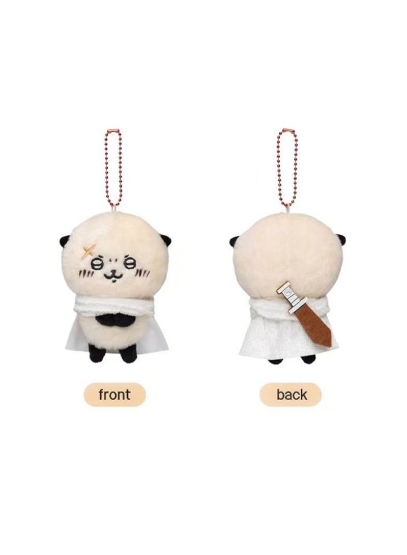 Cute Little Feet Series Plush Toys Plush Pendants Around The Birthday Gift Doll For Friends (Otter Master) - Image 2