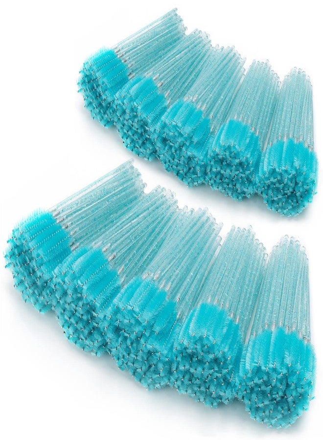 Tbestmax 1000 Disposable Mascara Wands Eyelash Brush Spoolies for Eyebrow Eye Lash Extension Blue - Image 1
