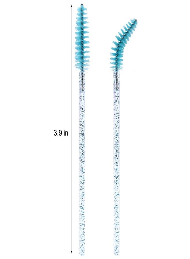 Tbestmax 1000 Disposable Mascara Wands Eyelash Brush Spoolies for Eyebrow Eye Lash Extension Blue - Image 5