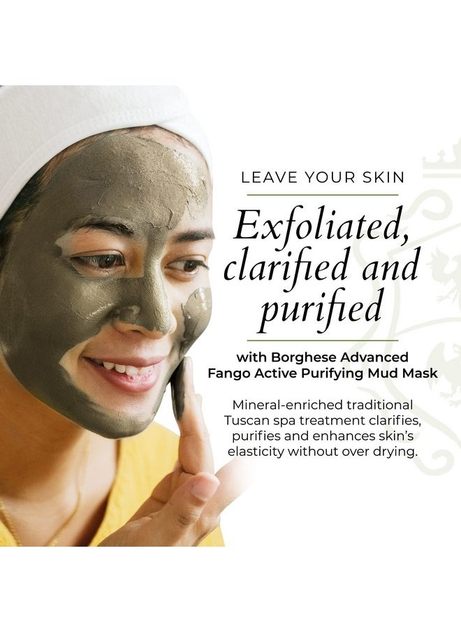 Borghese Advanced Fango Active Purifying Mud Mask For Face And Body, Ideal For Oily Dry And Combination Skin, 2.7 Oz  - Image 3