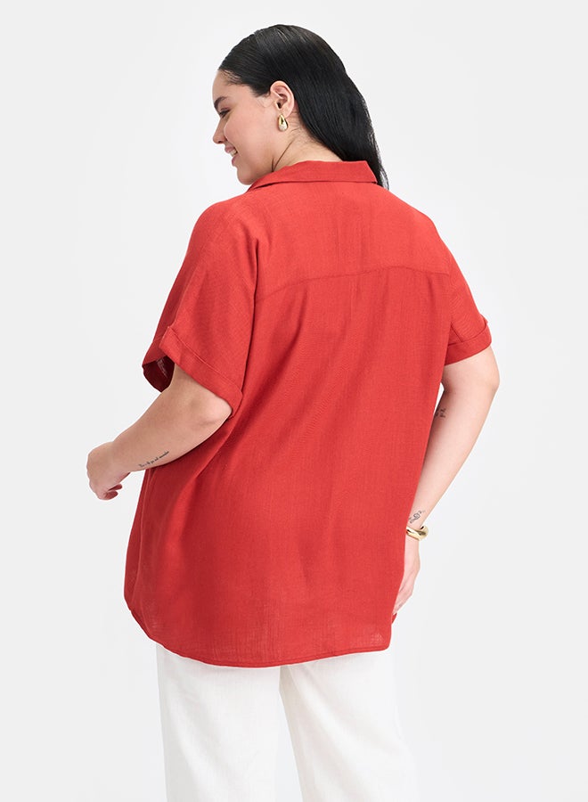 Virgio VIRGIO Linen Oversize Shirt  - Image 4