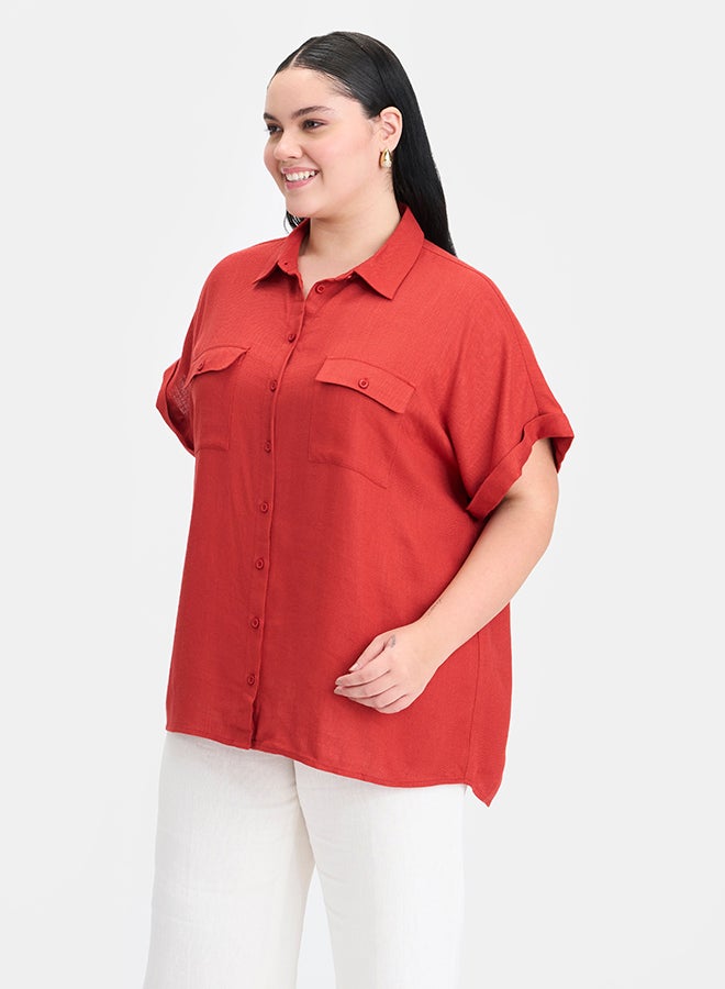 Virgio VIRGIO Linen Oversize Shirt  - Image 3