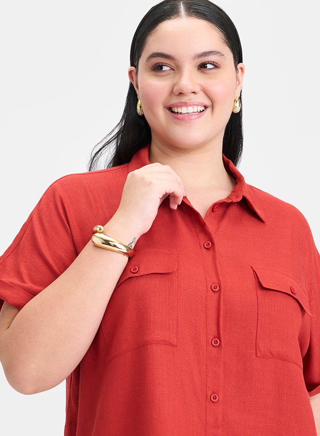 Virgio VIRGIO Linen Oversize Shirt  - Image 5
