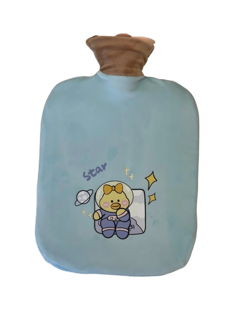 Generic Hot Water Bag Hot pack for Pain Relief Hot Water Bottle Cold and Hot Pack with velvet cover 2000ML  - Image 1