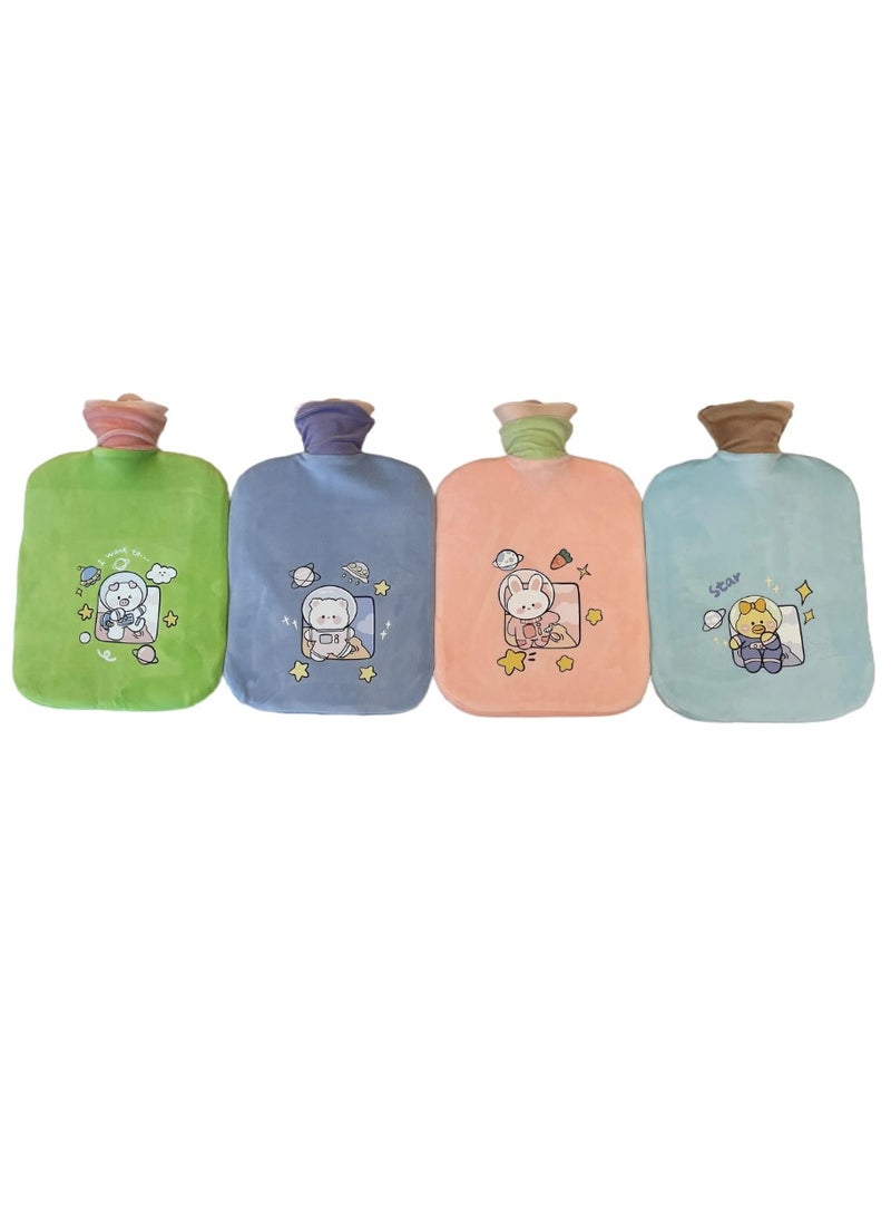 Generic Hot Water Bag Hot pack for Pain Relief Hot Water Bottle Cold and Hot Pack with velvet cover 2000ML  - Image 4