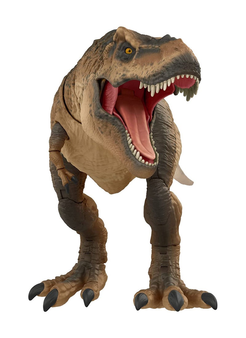 Mattel Toys - Jurassic World Jurassic Park - Hammond Collection T-Rex - Tyrannosaurus Rex Collector - 24 Inch Dinosaur Figure - Deluxe Articulation - Image 1