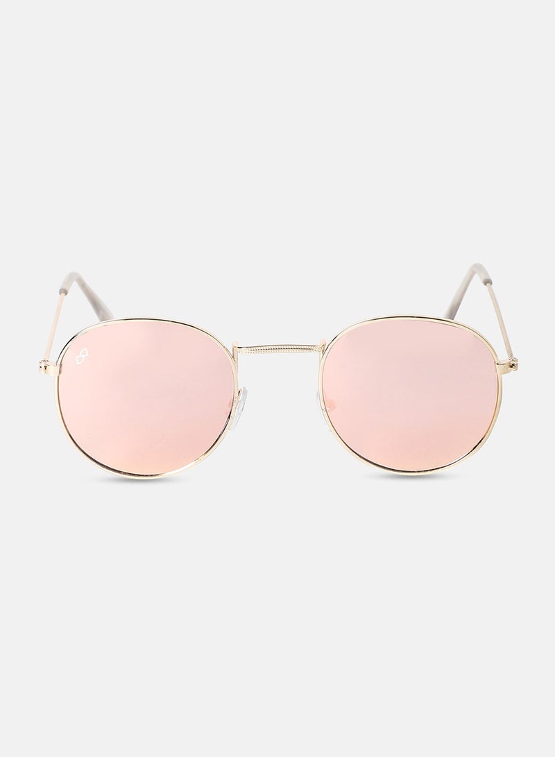 Haute Sauce - Metallic Round Sunglasses - Image 1