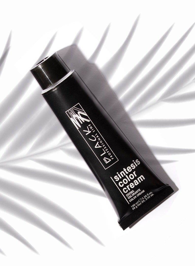 Black Professional Line Sintesis Color Cream 4.4 Copper Medium Brown – Permanent Hair Dye 100ml - Image 3