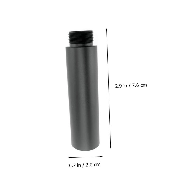 Mic Stand Extension Tube 1Set Mic Nut Holder Enhanced Height Versatile - Image 4