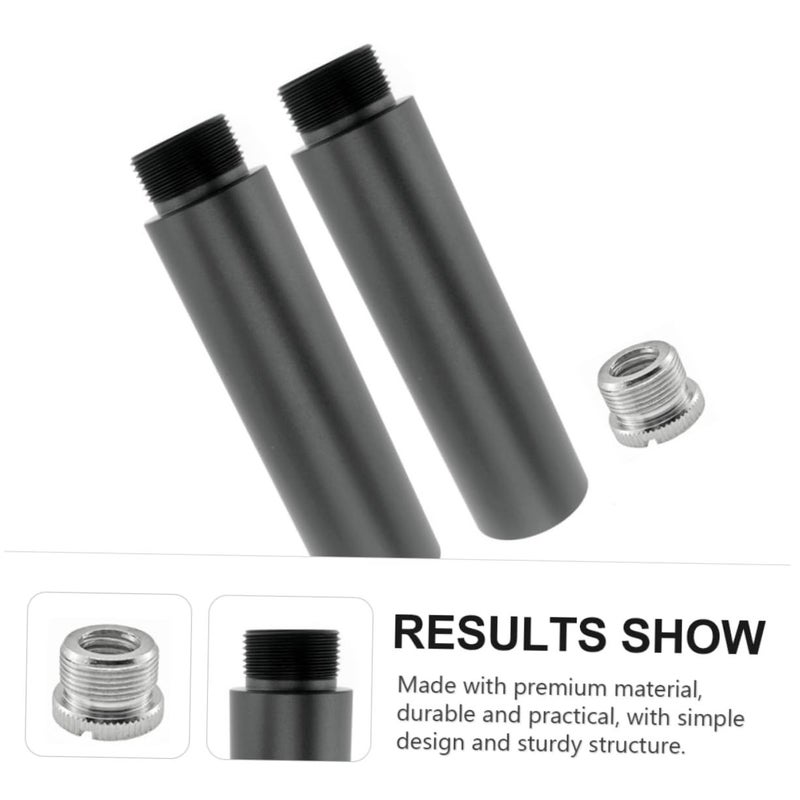 Mic Stand Extension Tube 1Set Mic Nut Holder Enhanced Height Versatile - Image 5